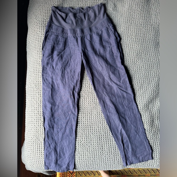 H&M Mama Maternity linen pants - Picture 1 of 6